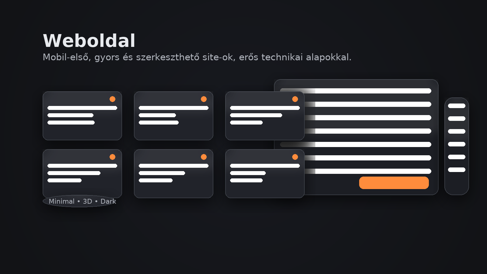 Weboldal illusztráció